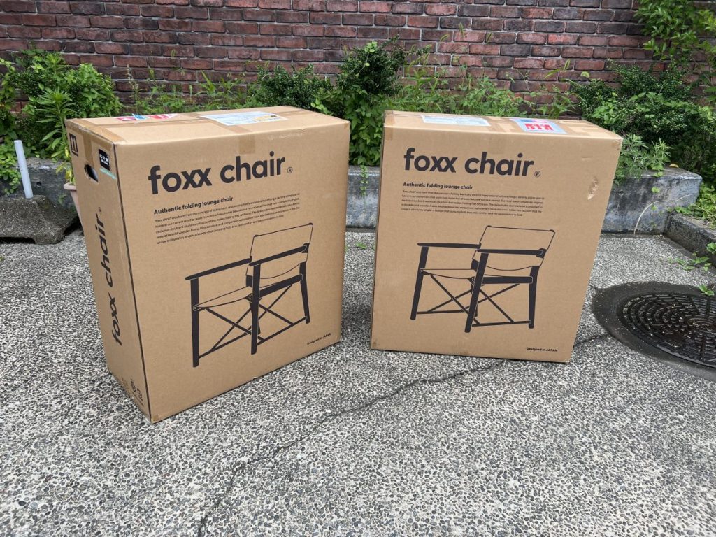 foxxチェア・ナチュラルカラー入荷